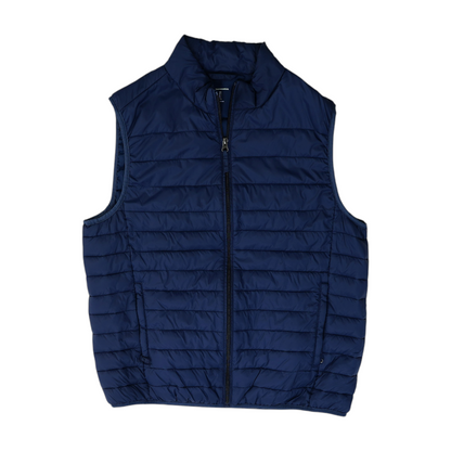Navy Solid Active Vest