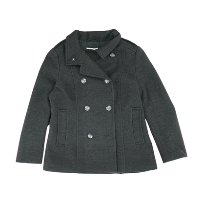 Gray Solid Jacket