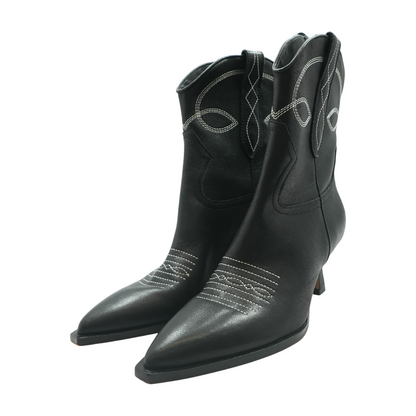 Black Western Boots