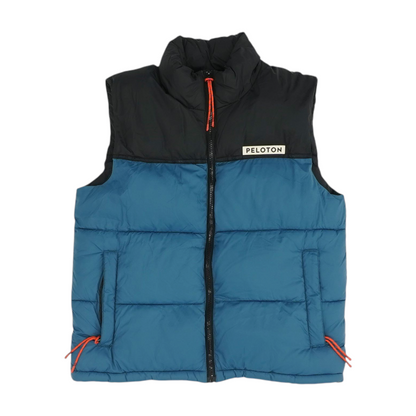 Black Color Block Vest