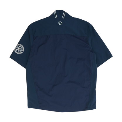 Navy Solid 1/4 Zip Pullover