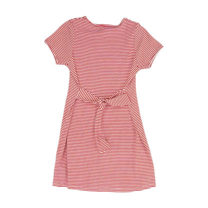 Red Striped Dress