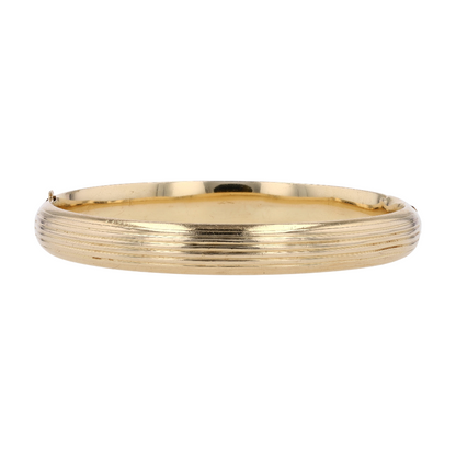 14K Yellow Gold Bangle Bracelet