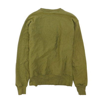 Champion Olive Solid Sweatshirt Pullover – Image 2