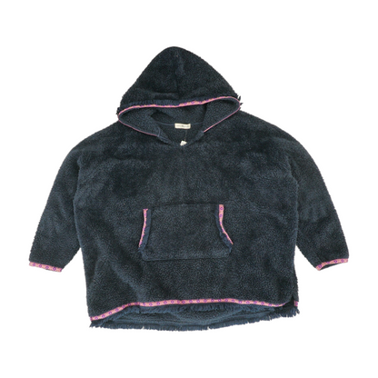 Navy Solid Hoodie Pullover