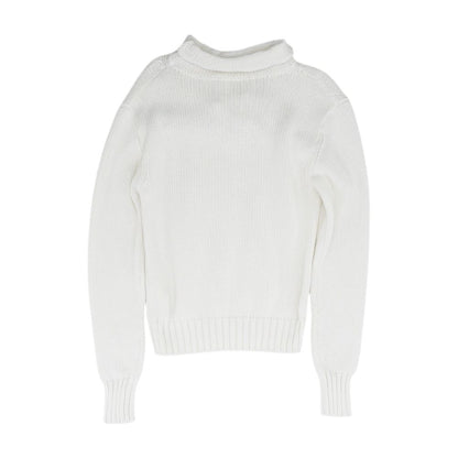 Ivory Solid Sweater