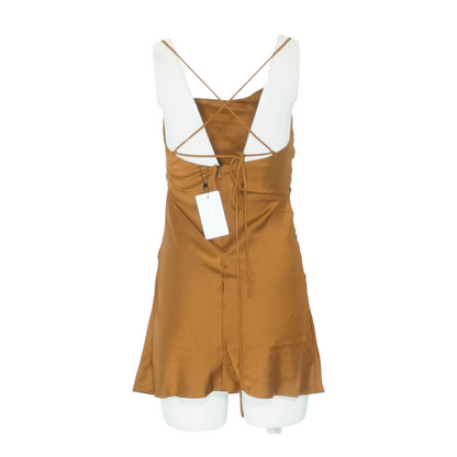 Brown Mini Dress