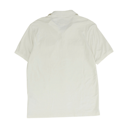 Ivory Solid Short Sleeve Polo