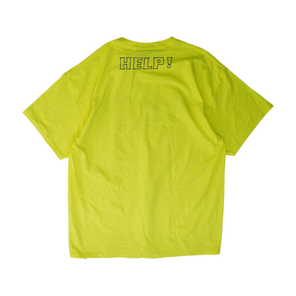 Neon Yellow Graphic T-Shirt