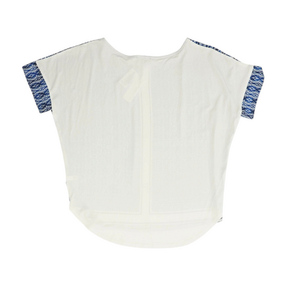Blue Print Blouse