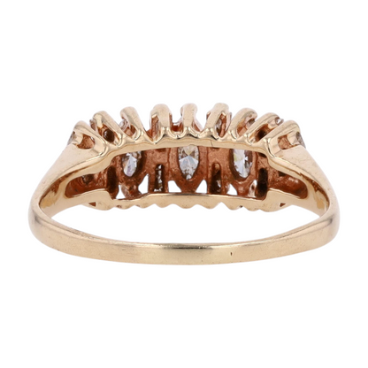 1/2 ctw 14K Yellow Gold Diamond Fashion Ring