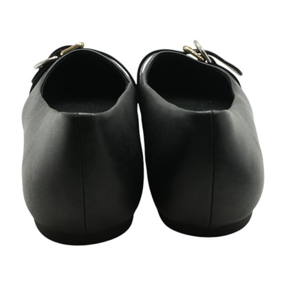 Black Slip-On Flats