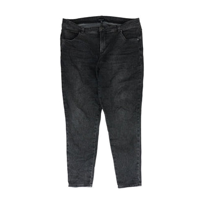 Black High Rise Regular Jeans