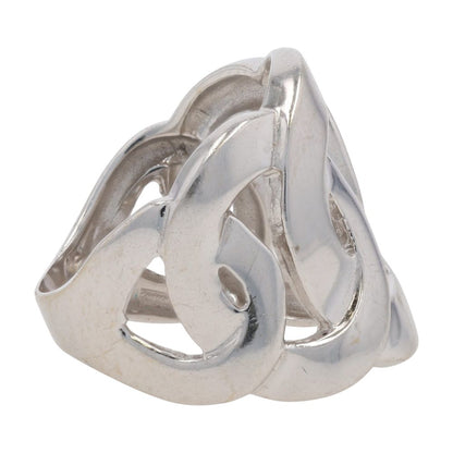 14K White Gold Link Cigar Band