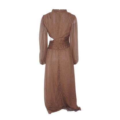 Brown Maxi Dress