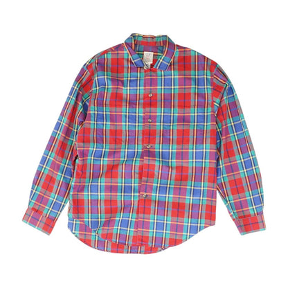 Vintage Kid's Long Sleeve Button Down