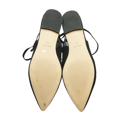 Black Slip-On Flats