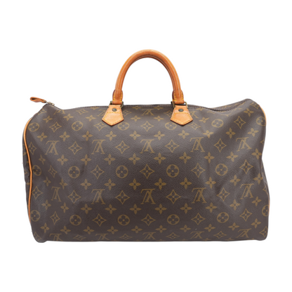 Brown Speedy 40 Handbag