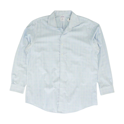 Blue Check Long Sleeve Button Down