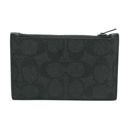 Blue Card Case Wallet
