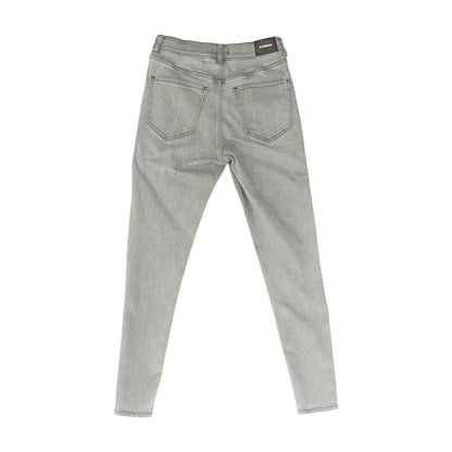 Gray High Rise Skinny Leg Jeans