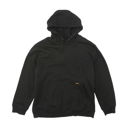 Black Solid Hoodie Pullover