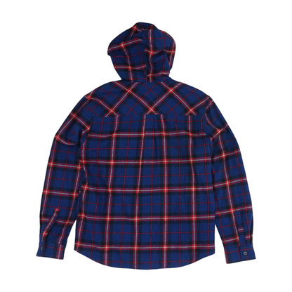 Blue Plaid Flannel Button Down