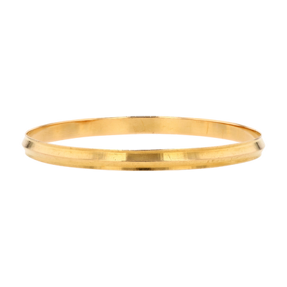 22K Yellow Gold Bangle Bracelet