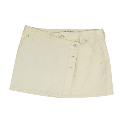 Beige Mini Skirt