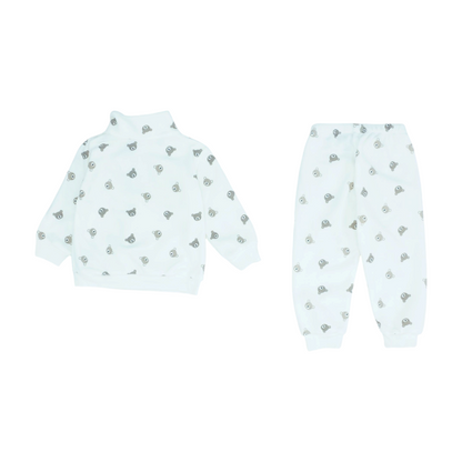 Ivory Print Long Sleeve Set