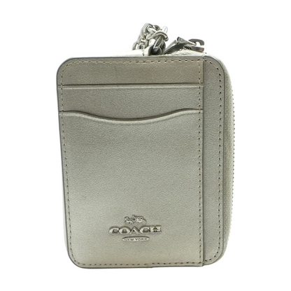 Silver Compact Wallet