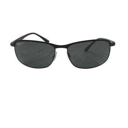 Black Chromance Oval Sunglasses