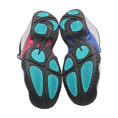 Little Foamposite One Silver Athletic Shoes