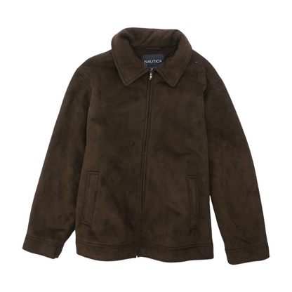 Brown Solid Jacket
