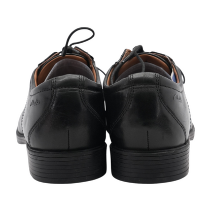 Clarks Black Lace-Up Dress Shoes – Image 3