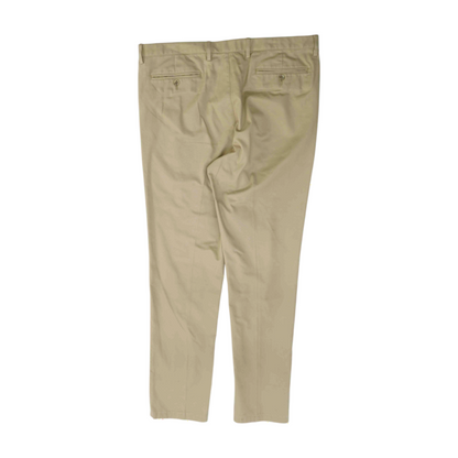 Khaki Straight Pants