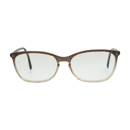 Brown Oval Prescription Eyewear