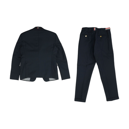 Navy Twill Classic Wool Suit