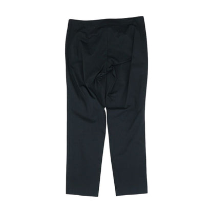 Black Solid Chino Pants