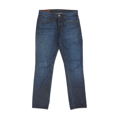 Navy Straight Jeans