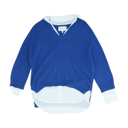 Blue Pullover Sweater