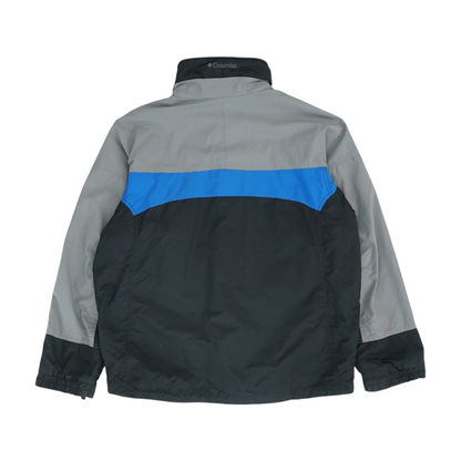 Vintage Black Color Block Jacket