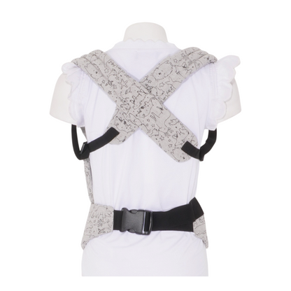 Gray Animal Pattern Baby Carrier