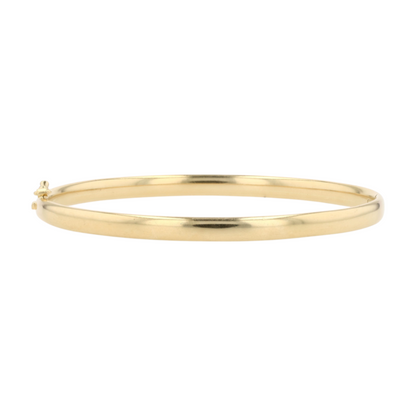18K Yellow Gold Bangle Bracelet