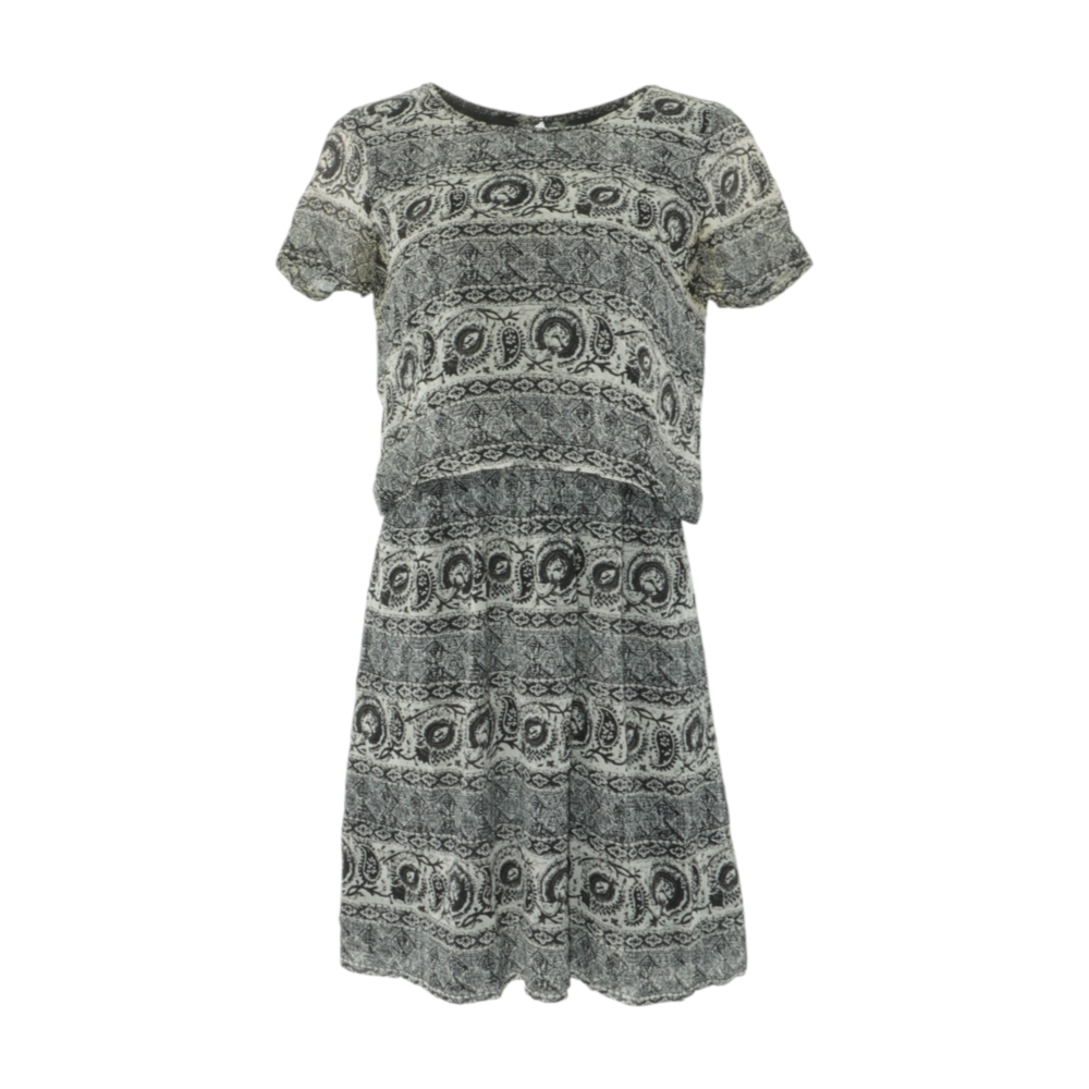 Multi Print Mini Dress
