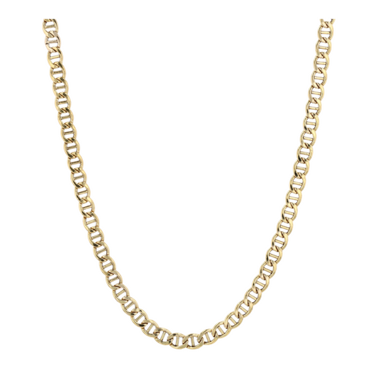 10K Yellow Gold Chain Necklace