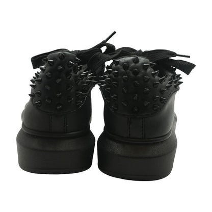 Black Lace Up Casual Shoes