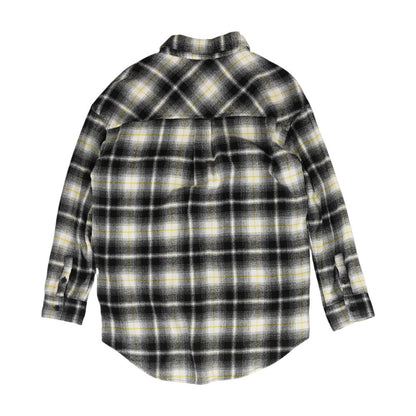Gray Plaid Button Down
