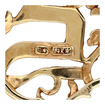 14K Yellow Gold Pendant Necklace