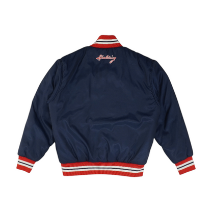 Navy Graphic Jacket